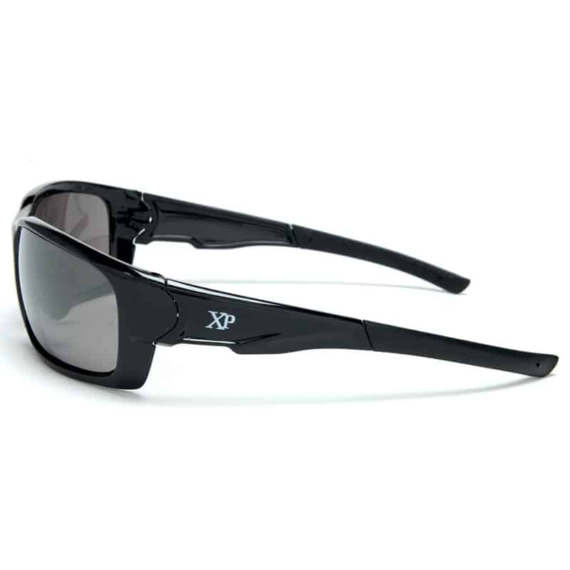 Image of XP® 758 Black Mirrored Lens Safety Glasses